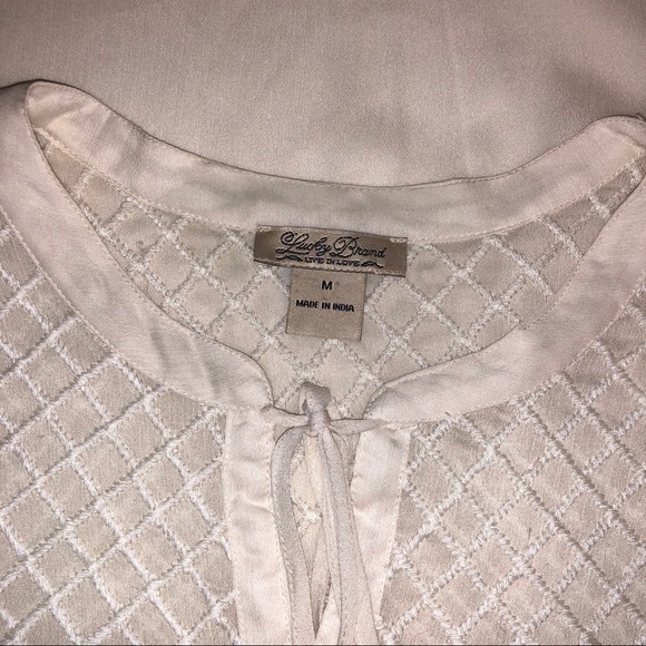 Lucky Brand Sheer Blouse - Picture 3 of 5